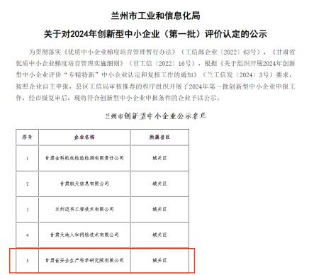 创新型中小企业